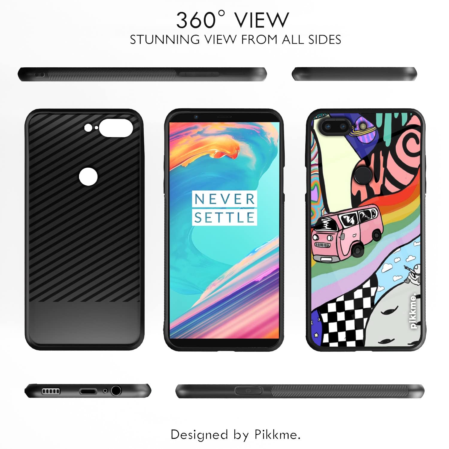 OnePlus 5T Hybrid phone cover by Pikkme – photo 2