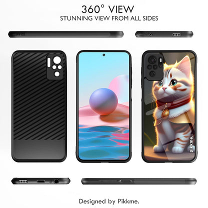 Cat Mobile cover for Redmi Note 10/Note 10s – Pikkme – photo 2