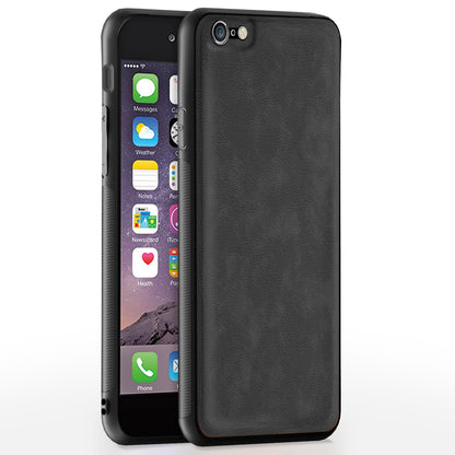 Pikkme grey Leather back cover for iPhone 6/6S