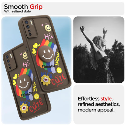 Brown Soft Silicone mobile back cover for Oppo F15 – Pikkme – photo 2