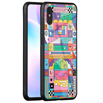 Pikkme Hybrid phone cover for Redmi 9A/9i/9A Sport