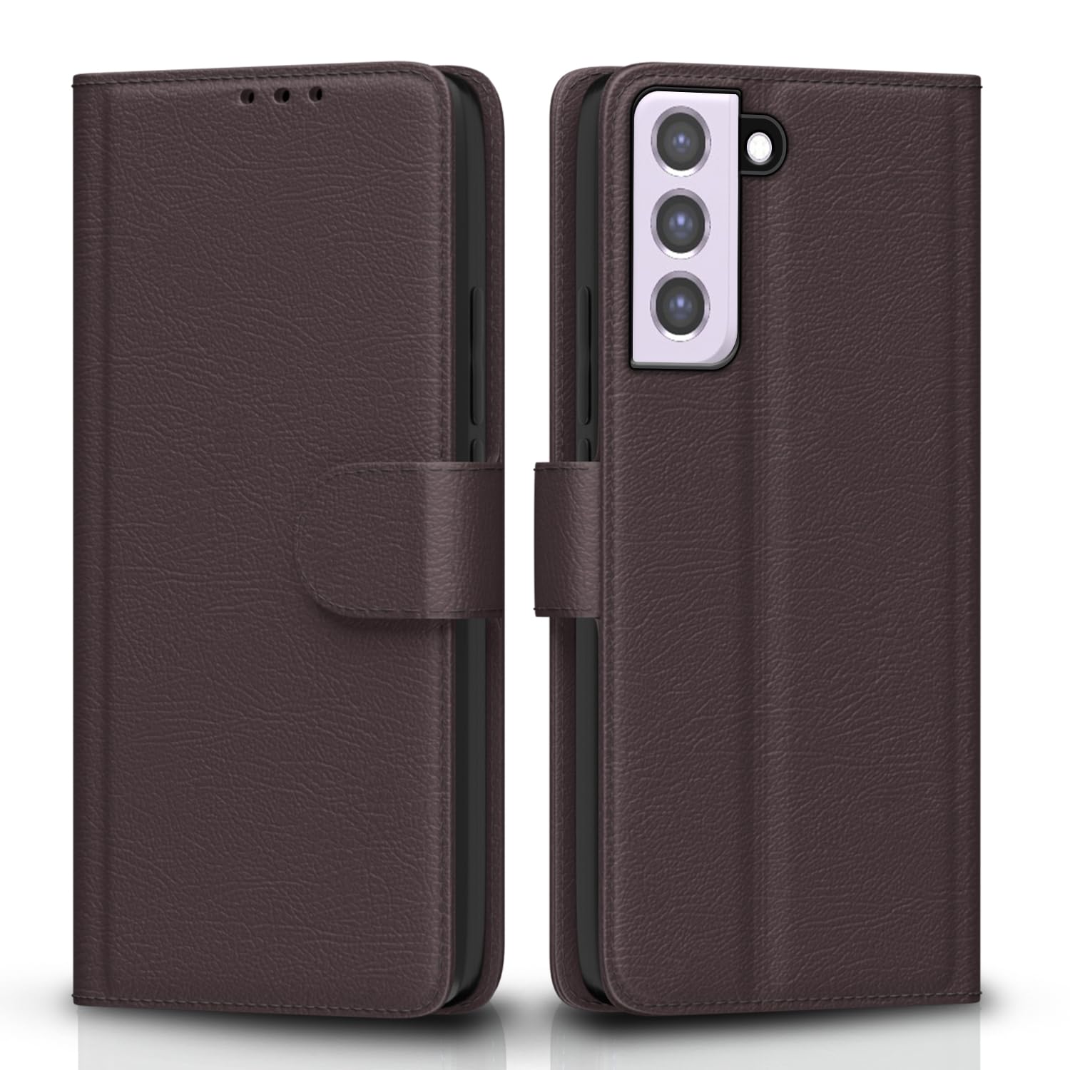 Pikkme coffee Wallet wallet flip cover for Samsung S21 FE 5G