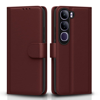 Brown flip case for Vivo Y300 5G – Pikkme