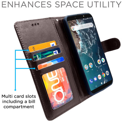 Coffee Wallet flip cover for Mi A2 – Pikkme – photo 3