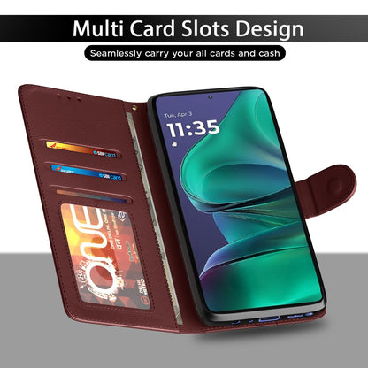 Pikkme Moto Edge 60 Wallet brown wallet flip cover – photo 5