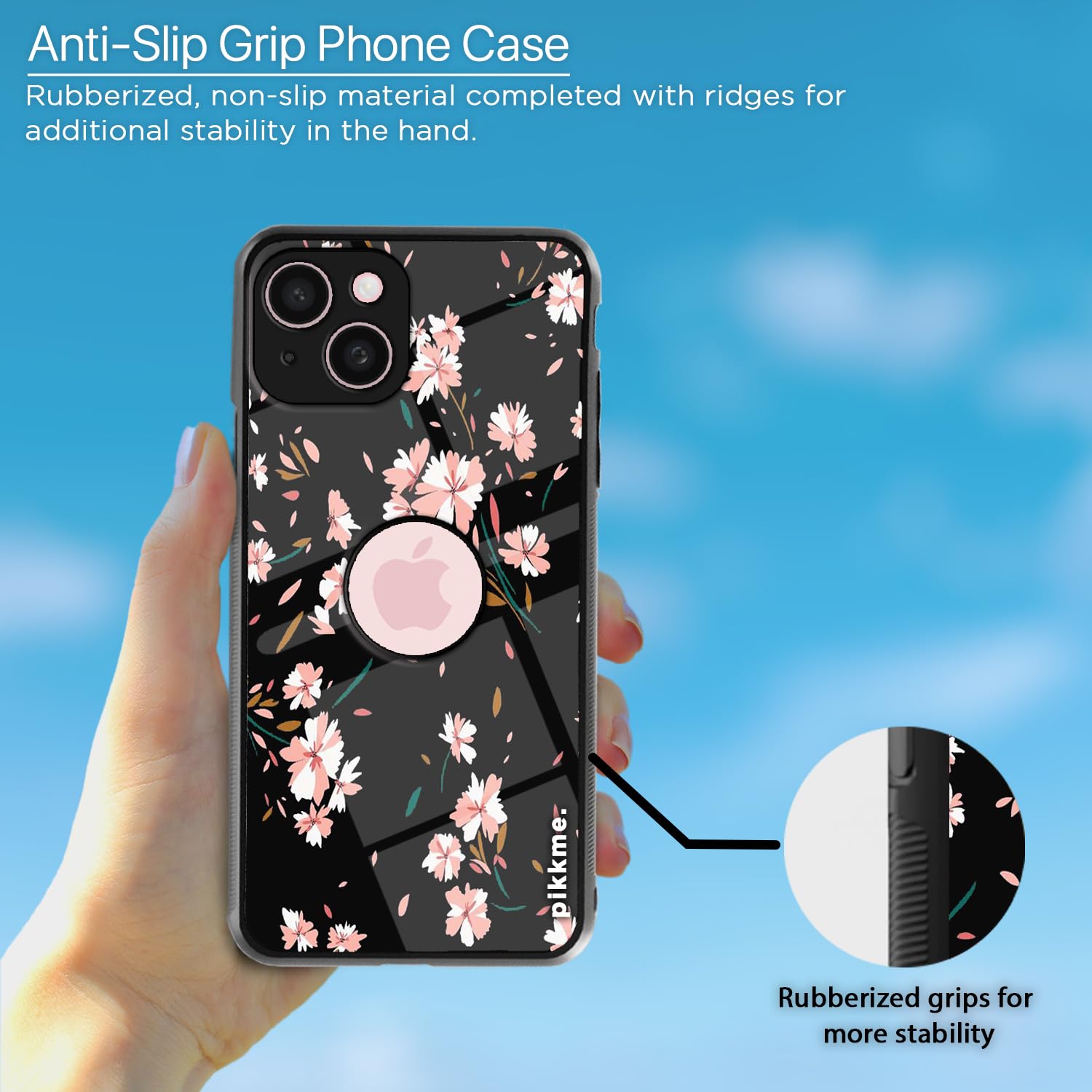 Pikkme iPhone 15 Flower mobile cover – photo 5