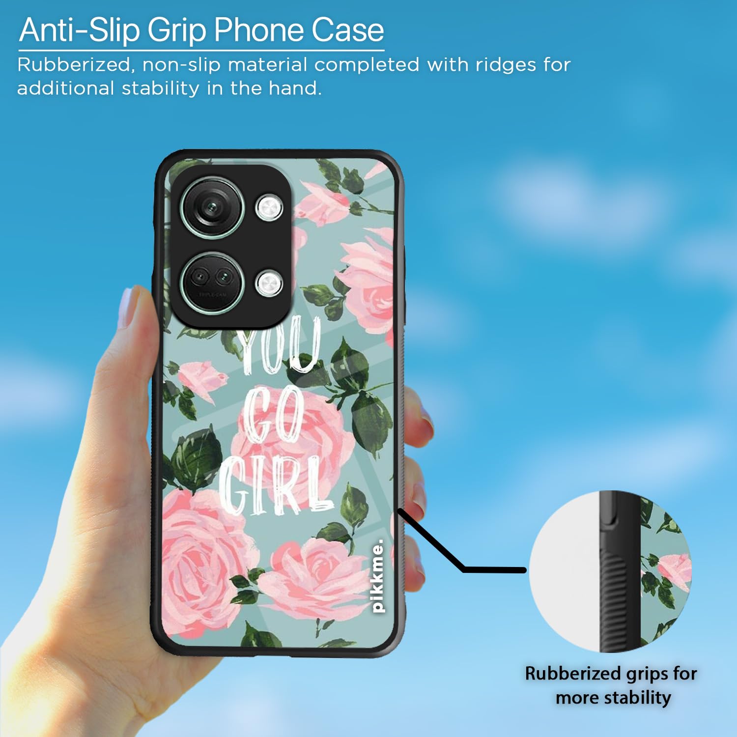 Pikkme Flower back cover for OnePlus Nord 3 5G – photo 5