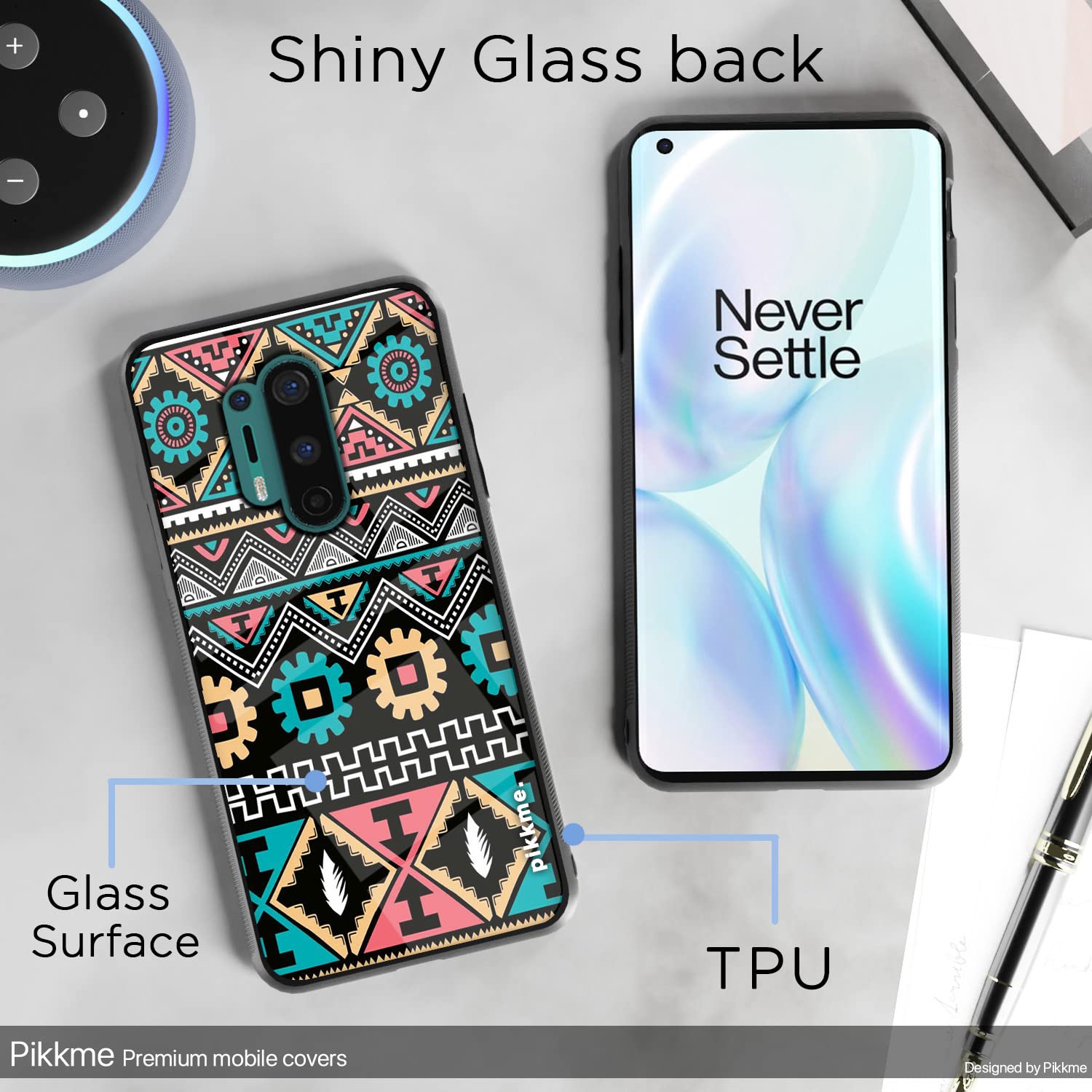 Pikkme OnePlus 8 Pro Hybrid mobile back cover – photo 3