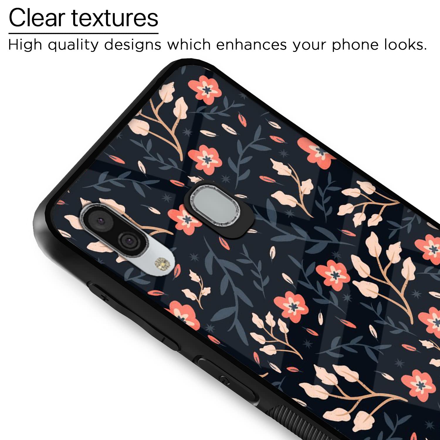 Samsung A20/A30/M10s Flower phone cover by Pikkme – photo 4