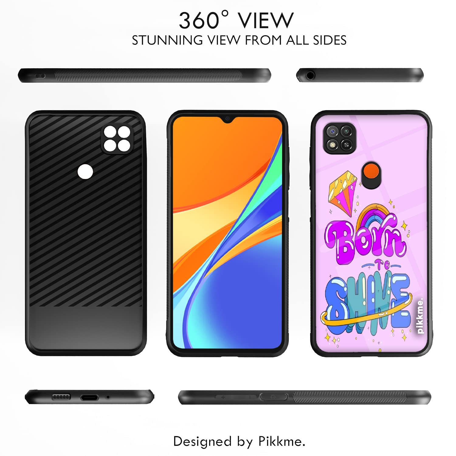 Pikkme Redmi 10A/9, Poco C31 Hybrid mobile back cover – photo 2