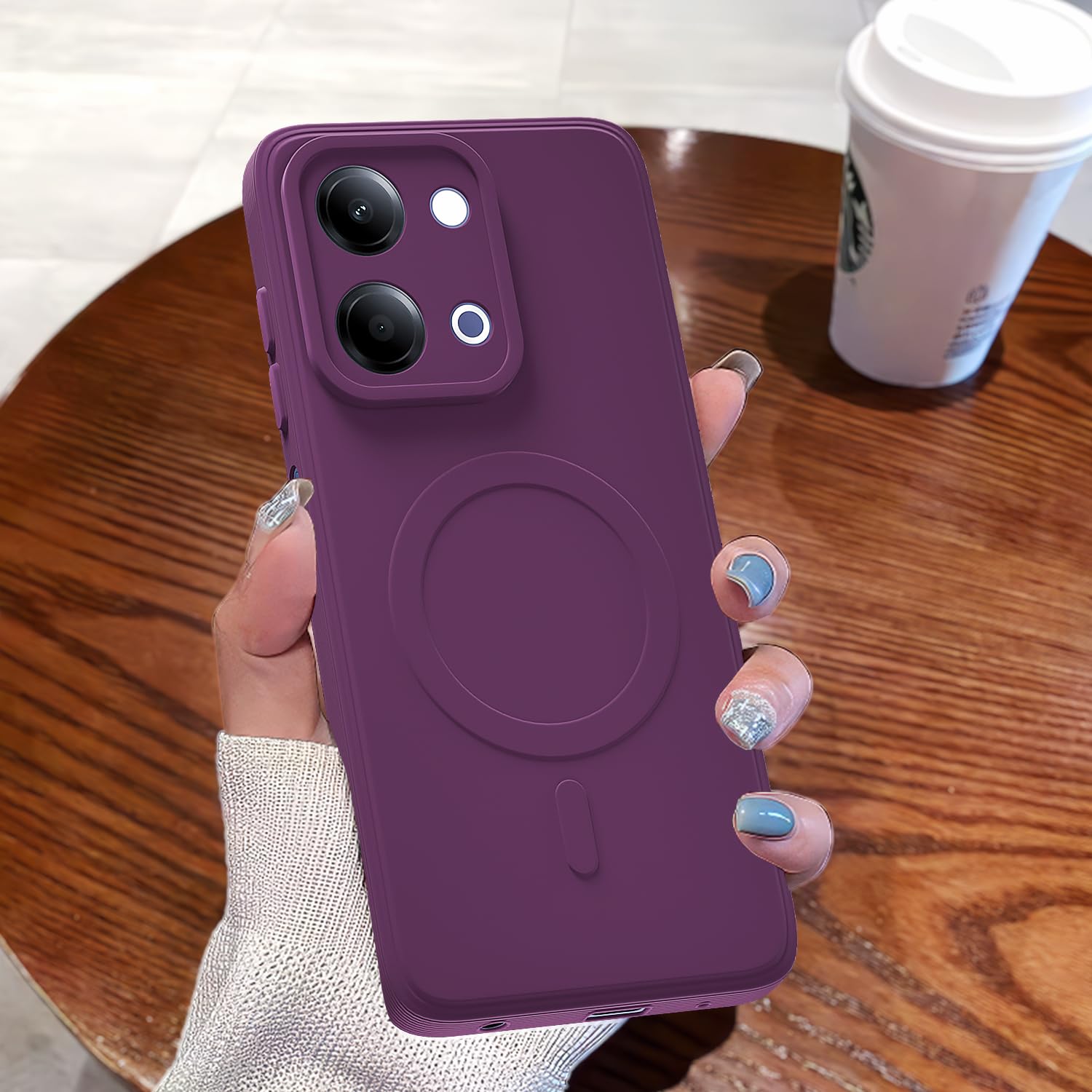 Purple phone cover for Vivo Y11/T5 Lite 5G – Pikkme – photo 7