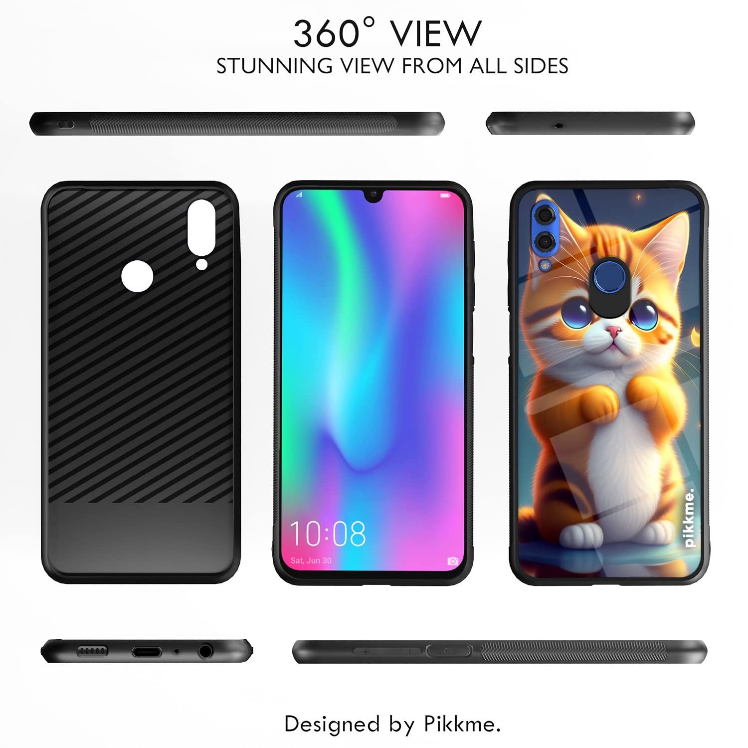 Cat Phone cover for Honor 10 Lite – Pikkme – photo 2