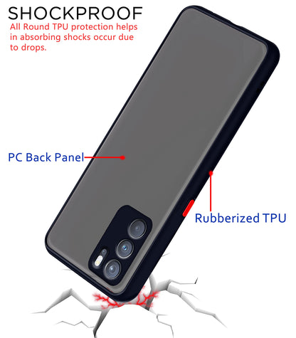 Black Hybrid mobile cover for Oppo Reno 6 Pro 5G – Pikkme – photo 4