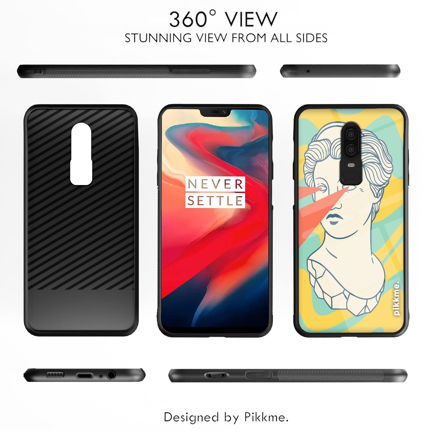 Pikkme OnePlus 6 Hybrid phone cover – photo 2