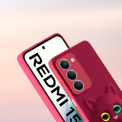 Pikkme Redmi 15 5G Cat pink phone cover – photo 7
