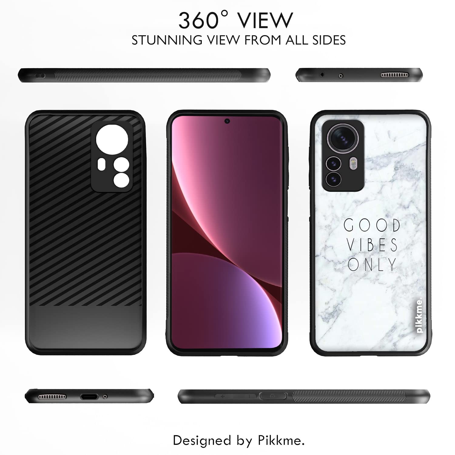 Pikkme Mi 12 Pro 5G Hybrid mobile back cover – photo 2