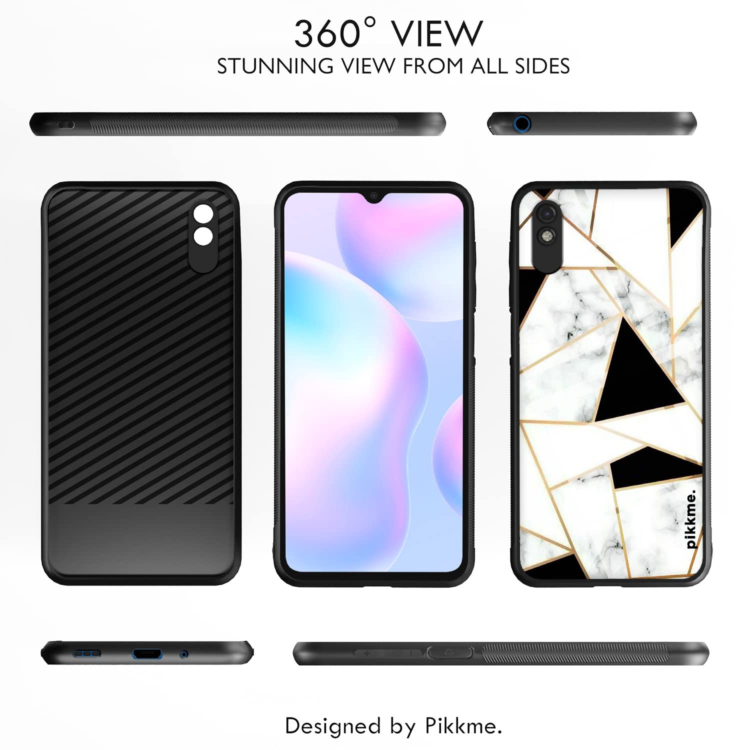 Hybrid Mobile back cover for Redmi 9A/9i/9A Sport – Pikkme – photo 2