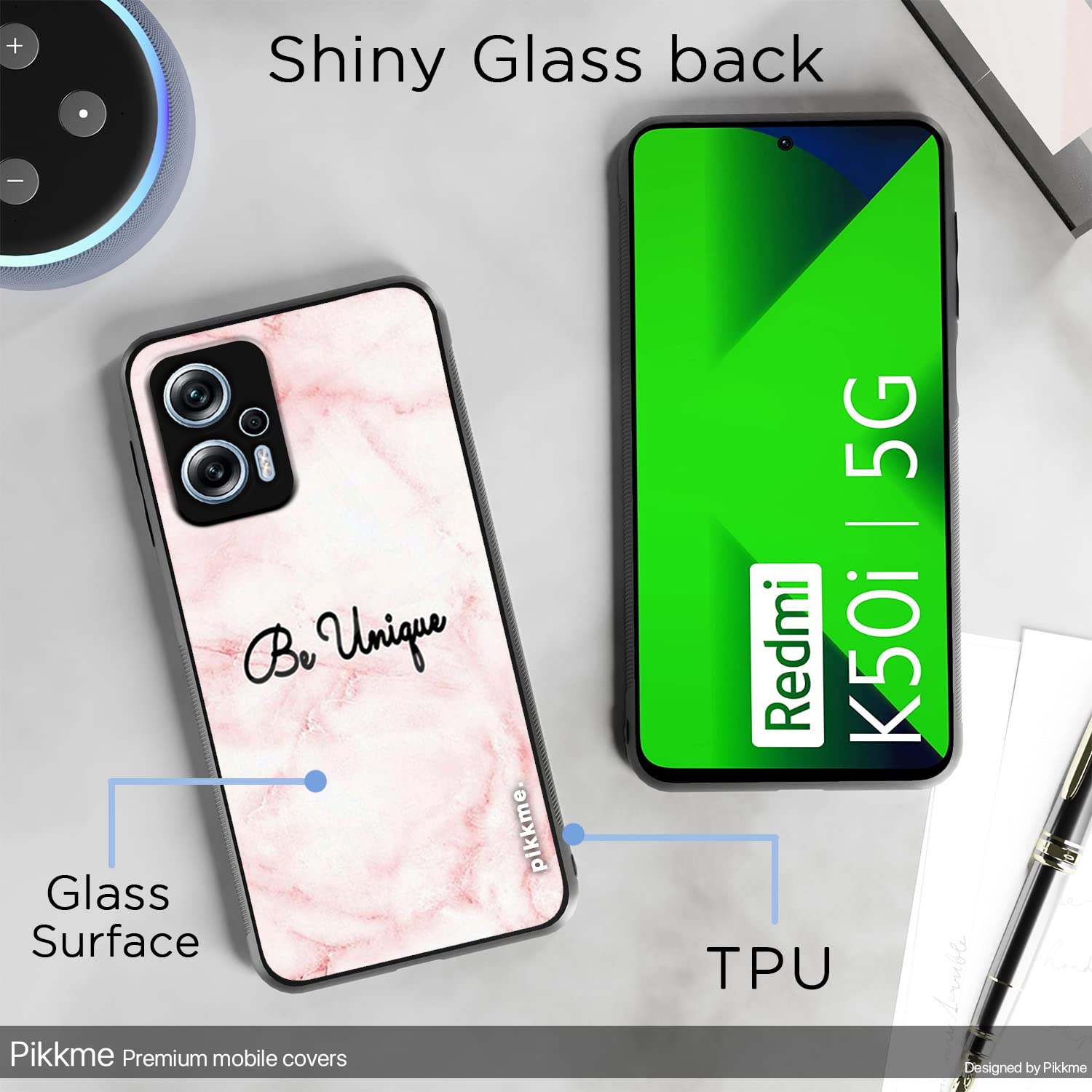 Redmi K50i 5G Hybrid mobile cover by Pikkme – photo 3