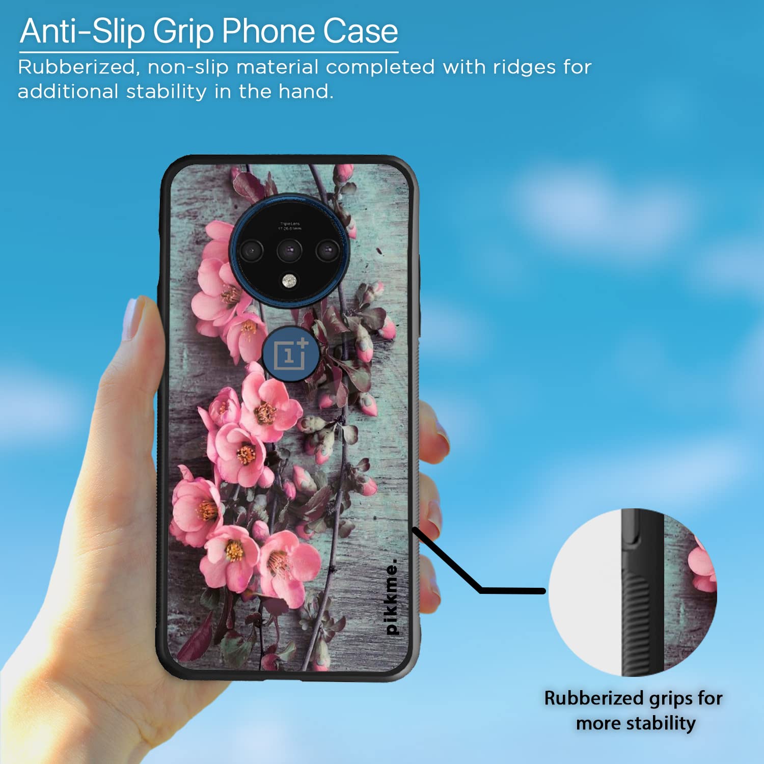 Pikkme Flower phone cover for OnePlus 7T – photo 5