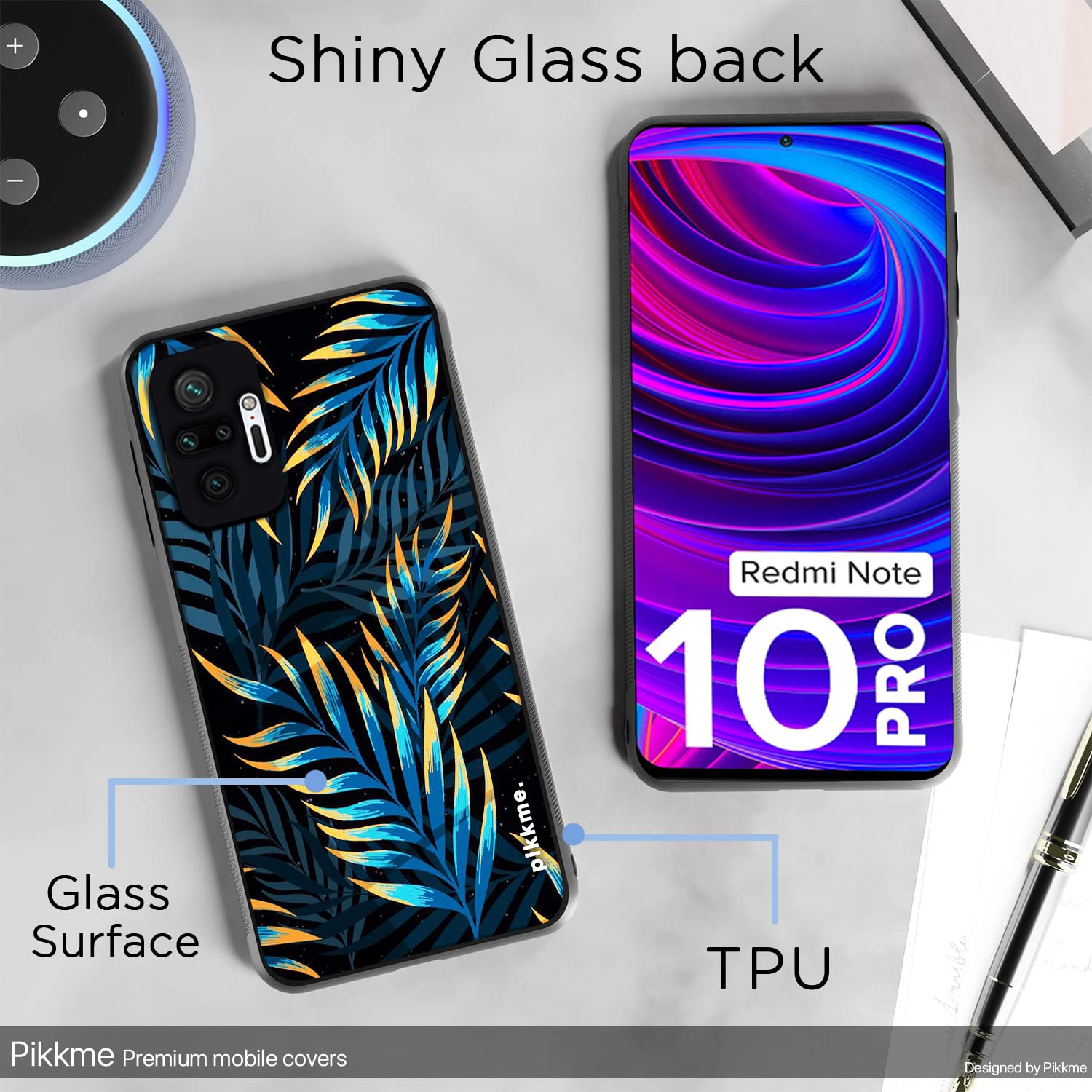 Redmi Note 10 Pro/Note 10 Pro Max Flower mobile cover by Pikkme – photo 3