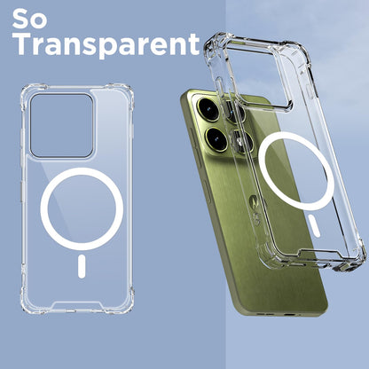 Moto Edge 70 Pro 5G phone cover in transparent mag-safe by Pikkme – photo 2