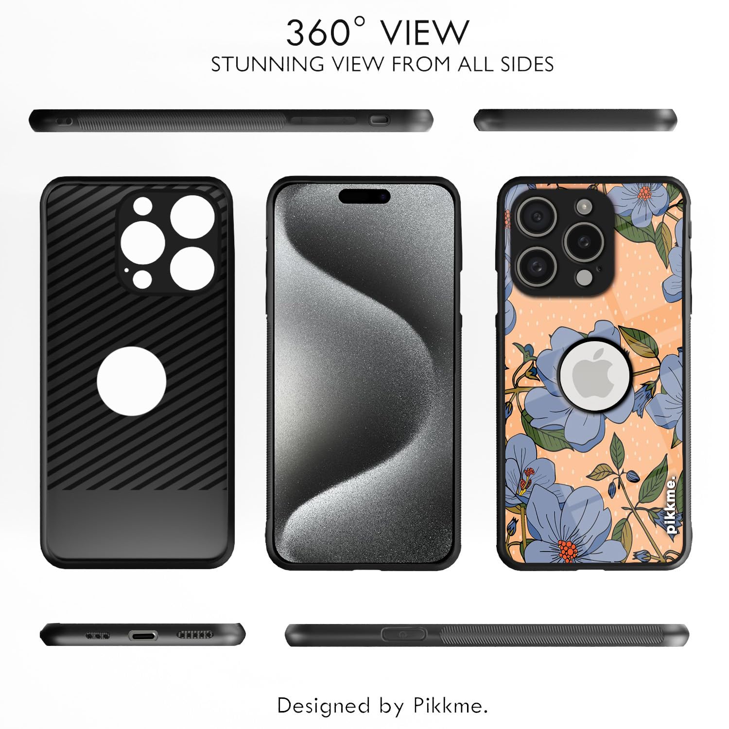 Pikkme iPhone 15 Pro Flower phone cover – photo 2
