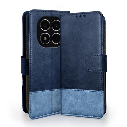 Pikkme Redmi Note 14 Pro/Note 14 Pro Plus 5G navy & light blue wallet flip cover
