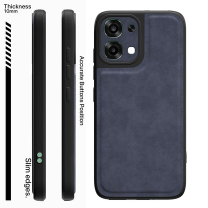 Pikkme Oppo F31/F33 5G Leather blue mobile back cover – photo 3