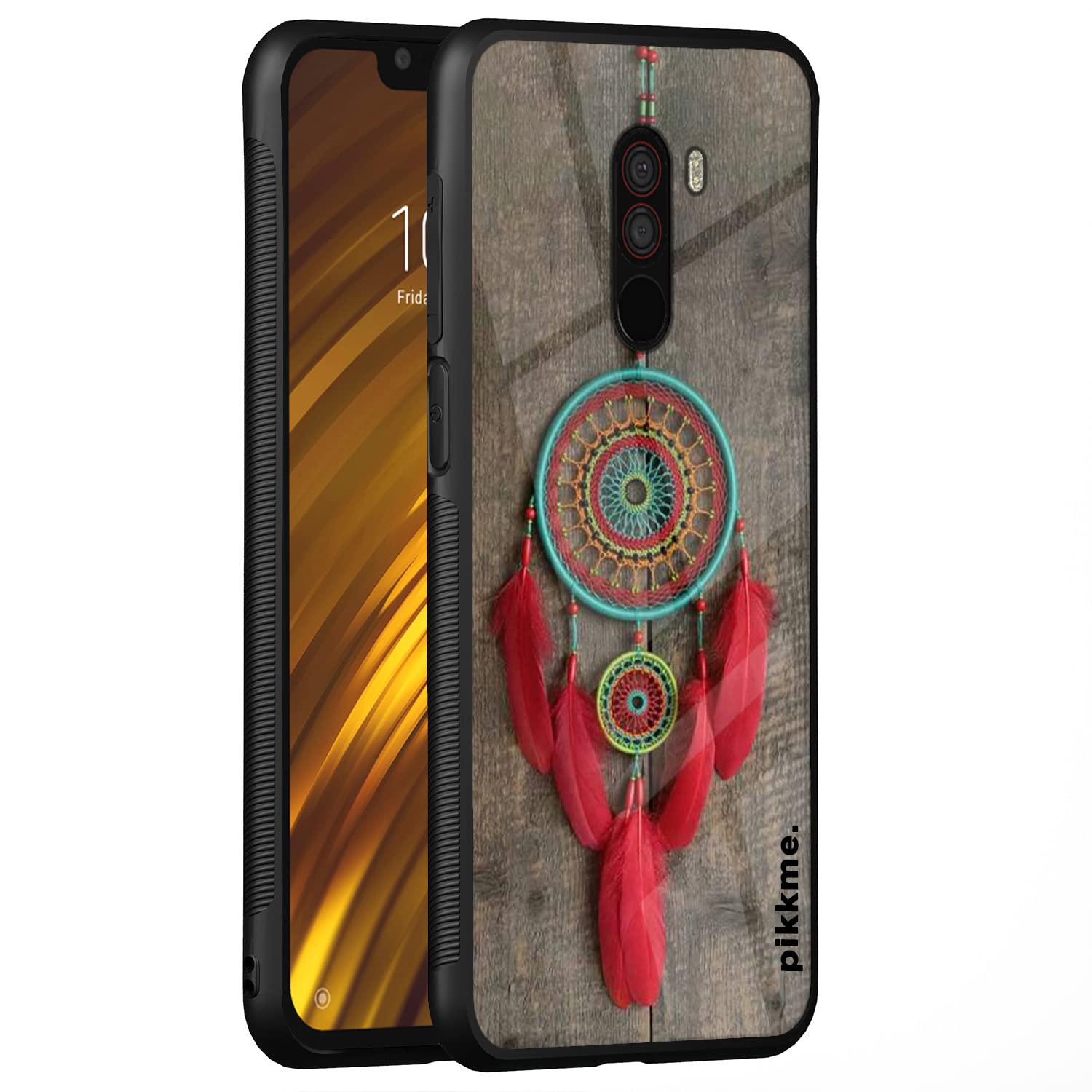 Pikkme Poco F1 Flower mobile back cover