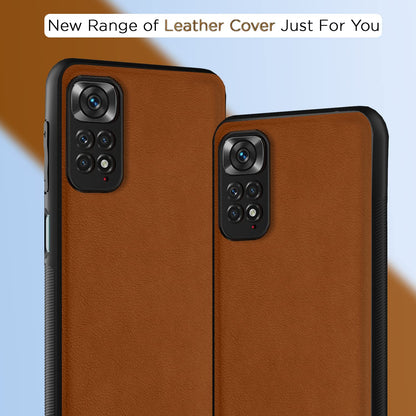 Pikkme camel Leather phone cover for Redmi Note 11/Note 11s – photo 7