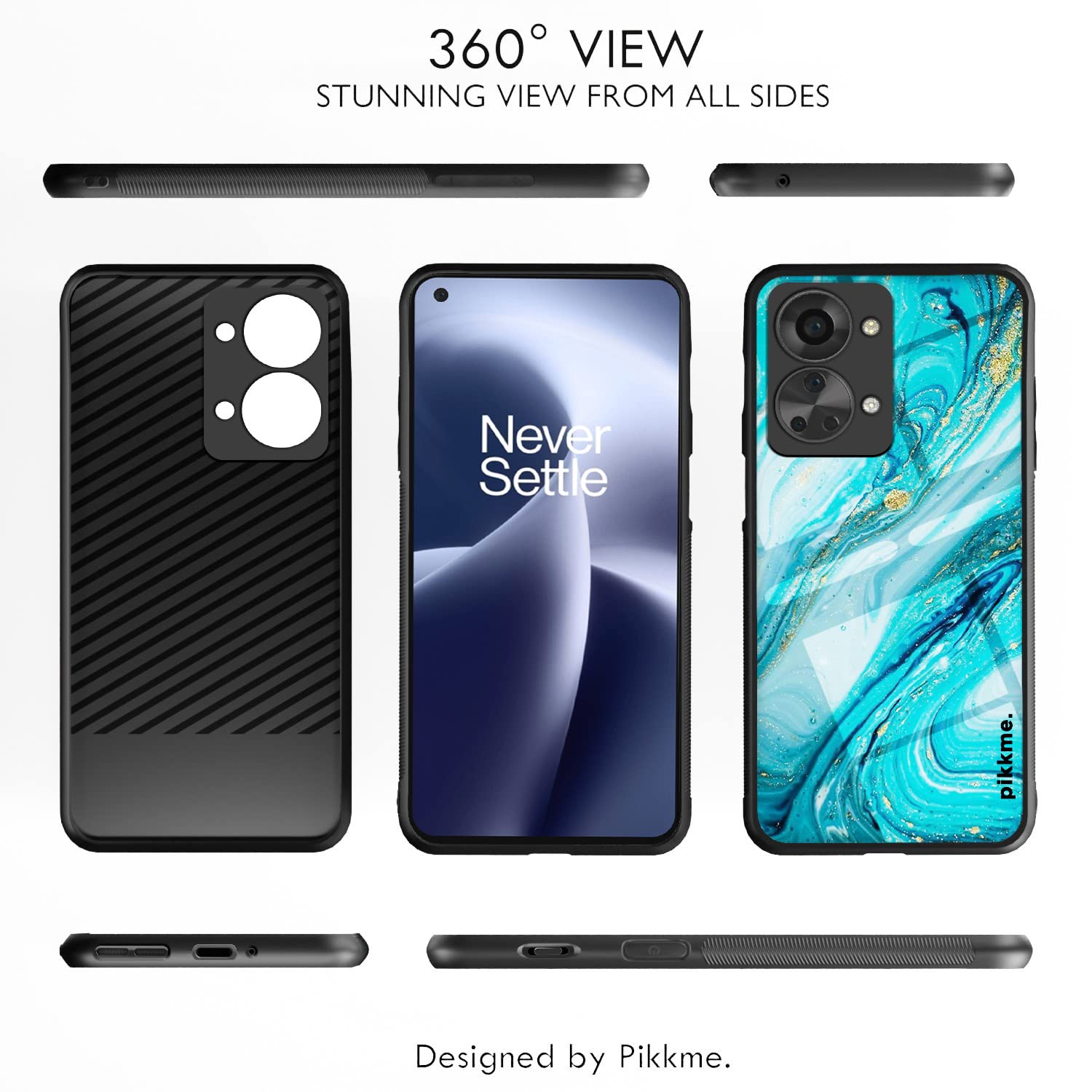Pikkme Hybrid mobile cover for OnePlus Nord 2T 5G – photo 2