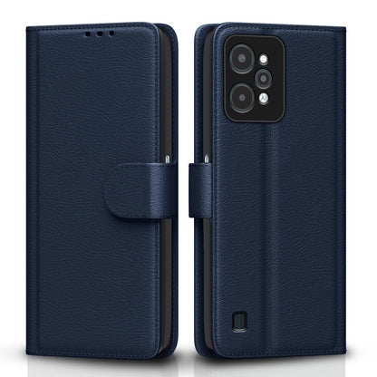 Blue mobile flip cover for Realme C31 – Pikkme