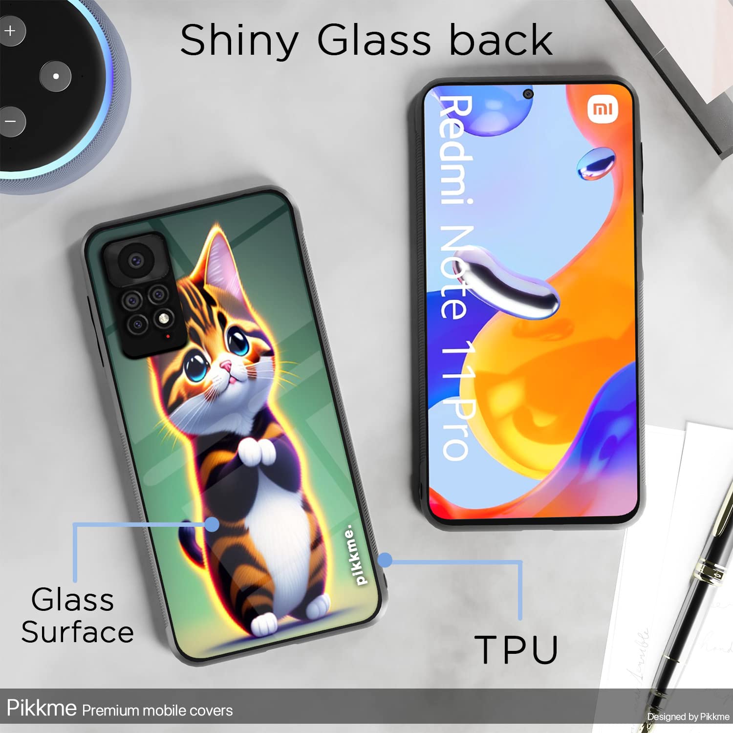 Pikkme Cat phone cover for Redmi Note 11 Pro/Note 11 Pro Plus 5G – photo 3