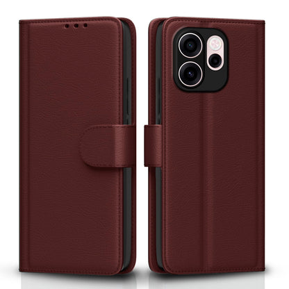 Pikkme brown Wallet wallet flip cover for Oppo Reno 15C 5G