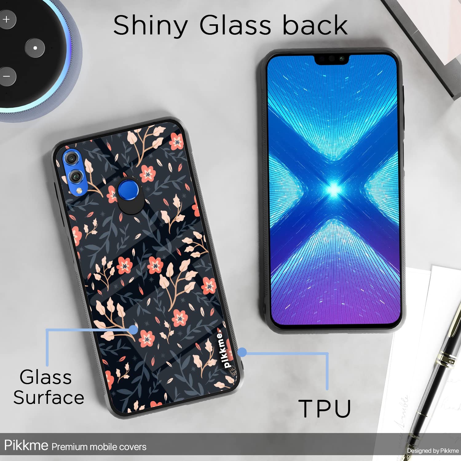 Honor 8X Flower back cover by Pikkme – photo 3