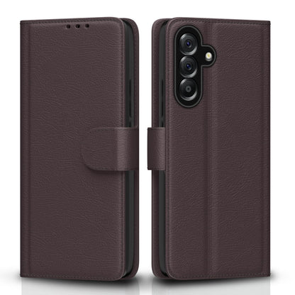 Coffee Wallet wallet flip cover for Samsung A36 5G – Pikkme