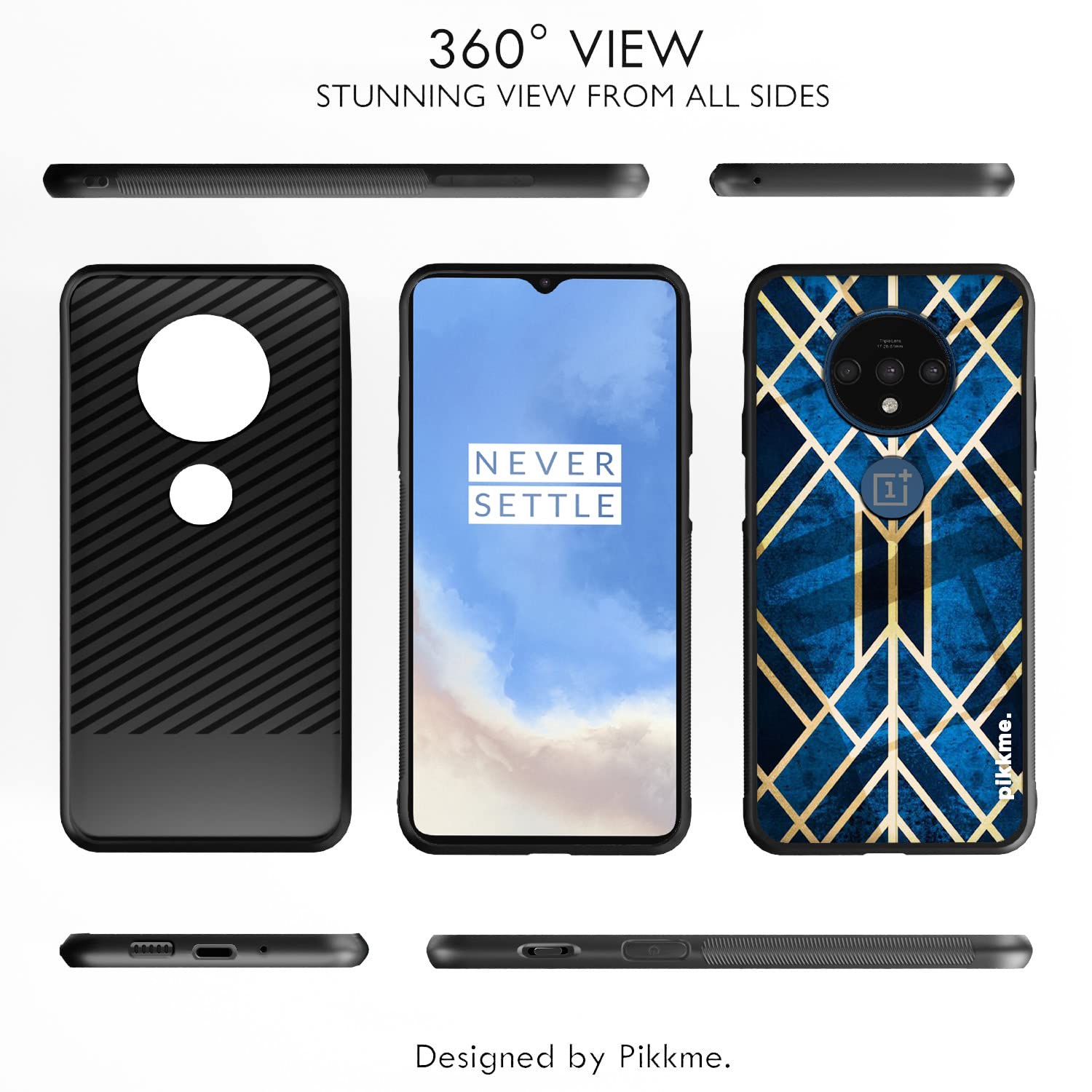Hybrid Mobile back cover for OnePlus 7T – Pikkme – photo 2