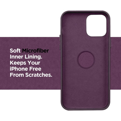 iPhone 13 phone cover in dark cherry by Pikkme – photo 2