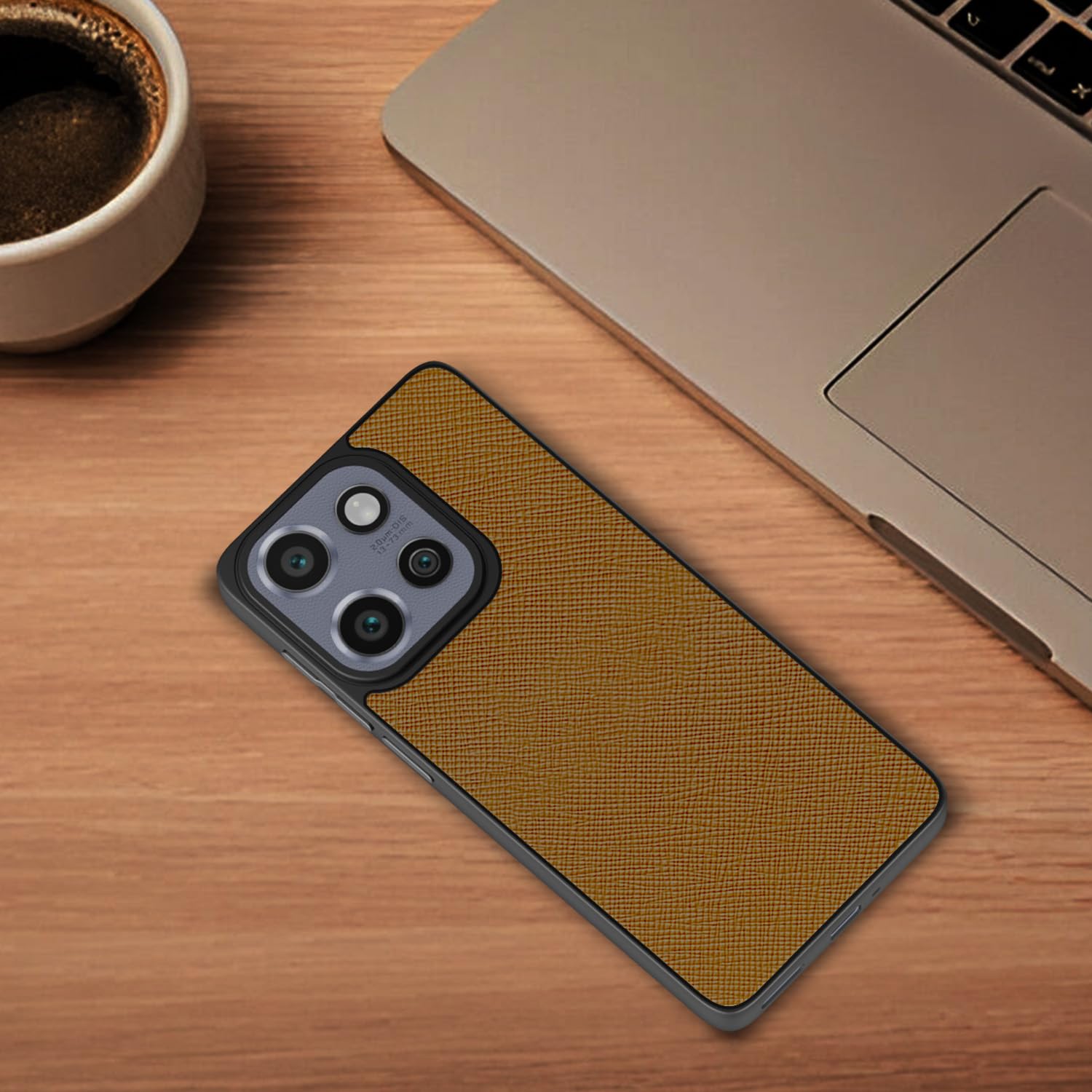 Moto Edge 50 Neo 5G phone cover in tan by Pikkme – photo 4