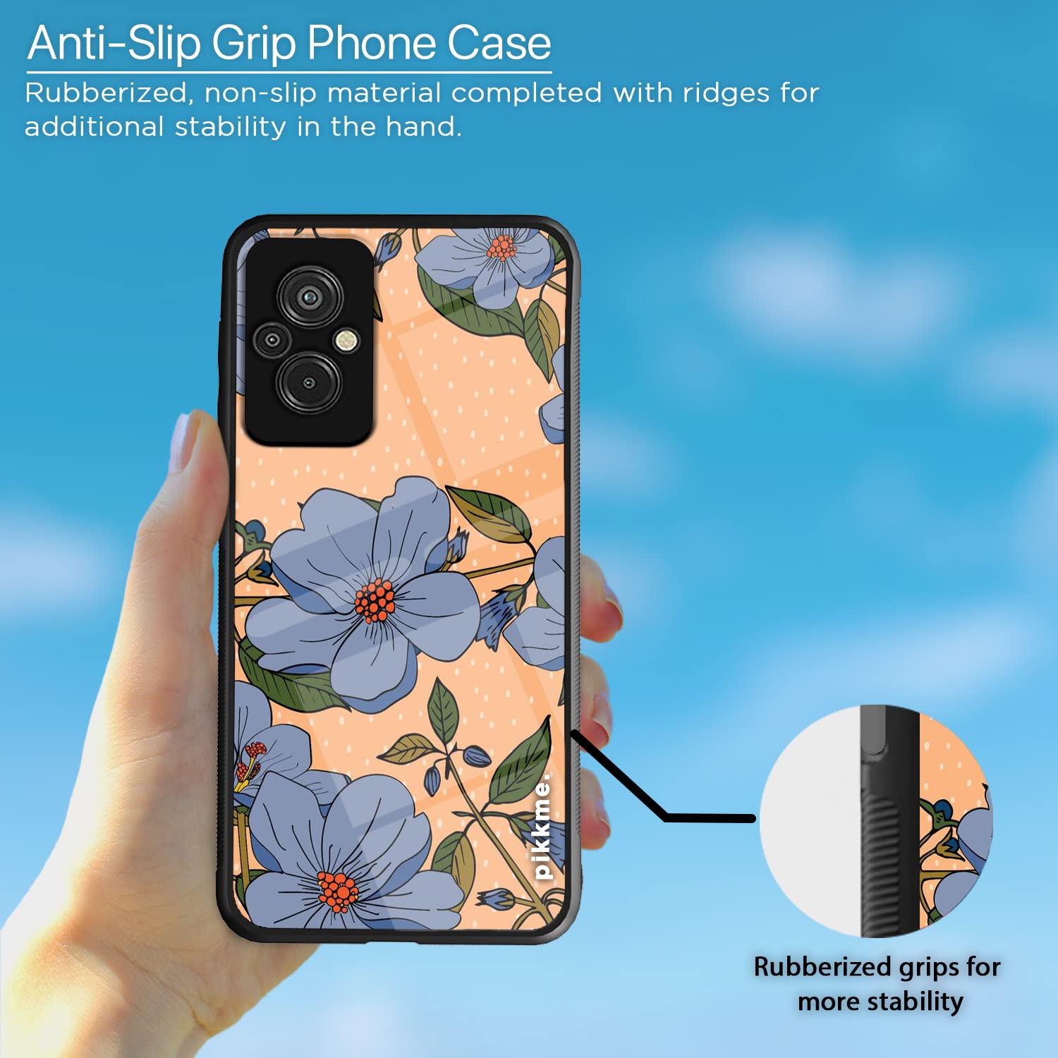 Redmi 11 Prime 4G Flower mobile cover by Pikkme – photo 5