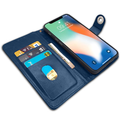 Pikkme iPhone X/XS blue wallet flip cover – photo 3