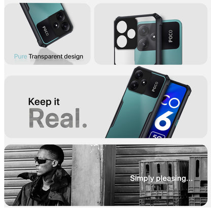 Pikkme black back cover for Poco M6 Pro 5G – photo 4