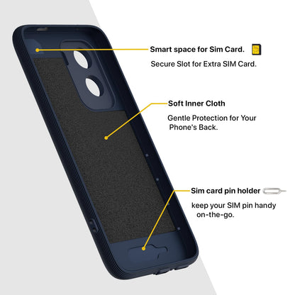 Pikkme Vivo T5 Pro 5G Silicone blue mobile back cover – photo 6