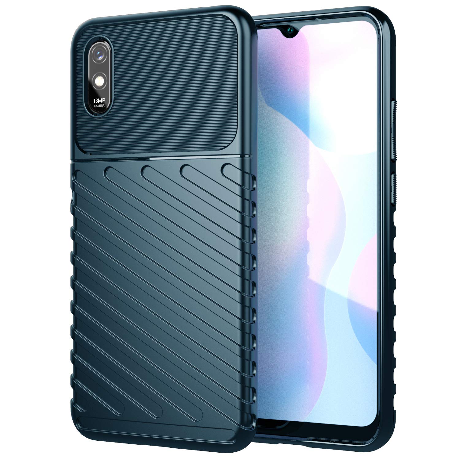 Blue Matte mobile cover for Redmi 9A/9i – Pikkme – photo 3