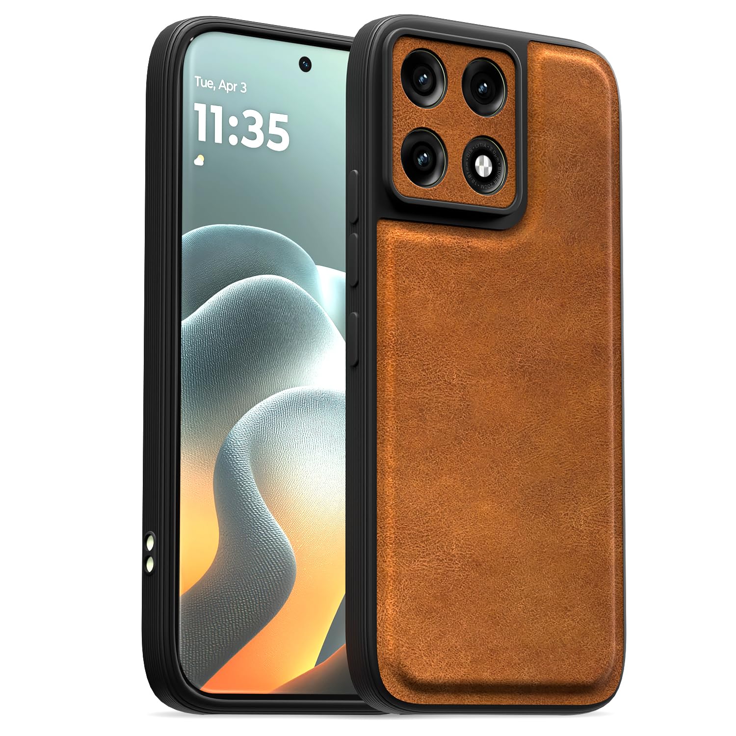 Brown phone cover for Moto Edge 70 Pro 5G – Pikkme