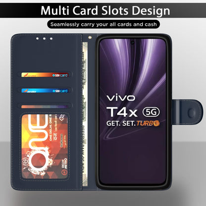 Pikkme Vivo T4x/iQOO Z10x/Y31 Pro 5G blue flip case – photo 5