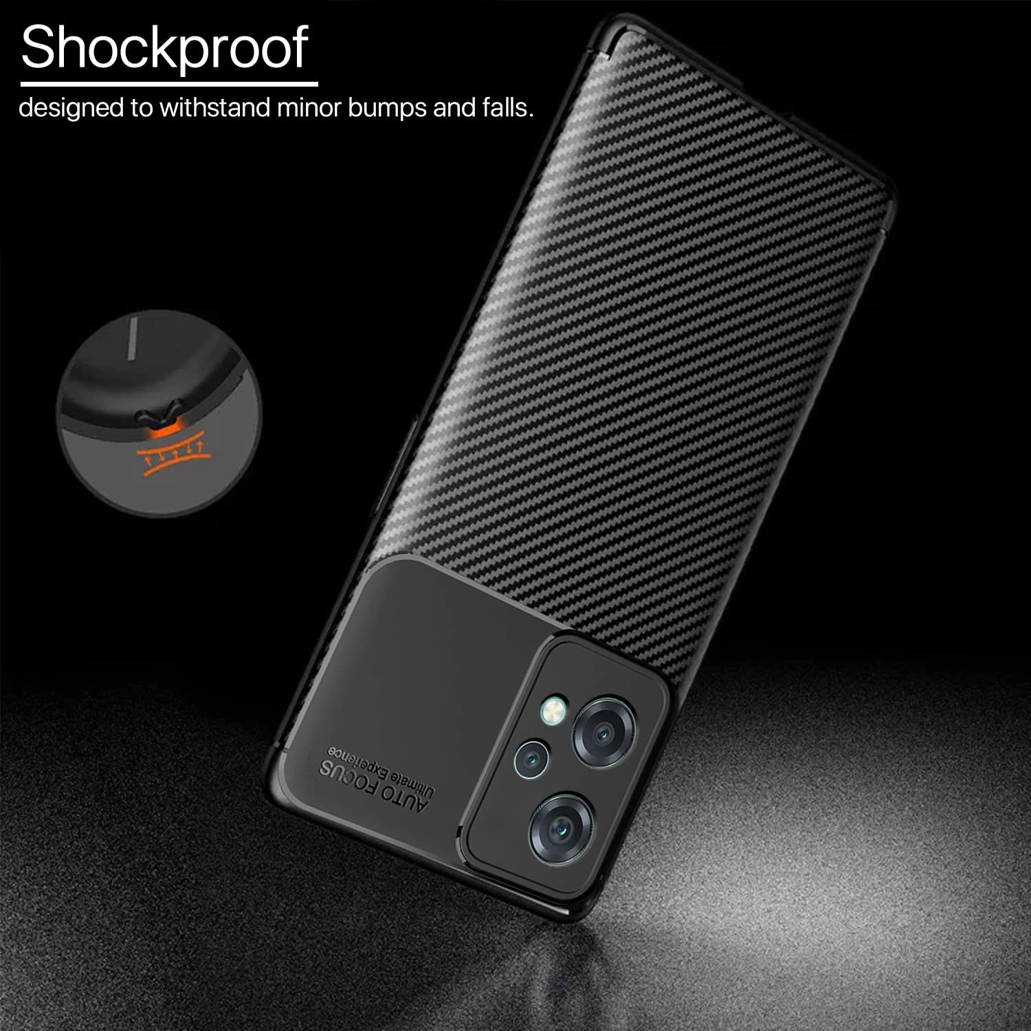Black Carbon phone cover for OnePlus Nord CE 2 Lite 5G – Pikkme – photo 4