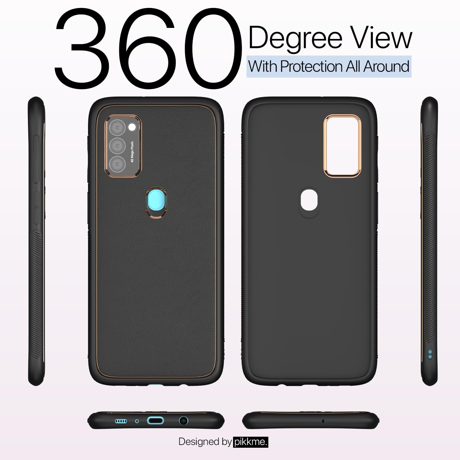 Black Chrome mobile cover for Samsung M30s/M21/M21 2021 – Pikkme – photo 3