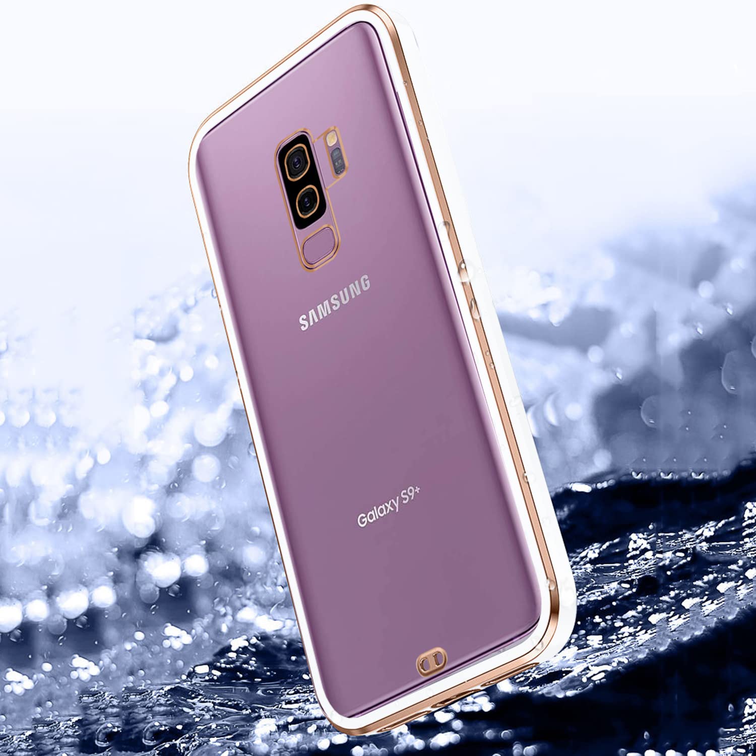 Samsung S9 Plus Chrome mobile back cover in white by Pikkme – photo 4