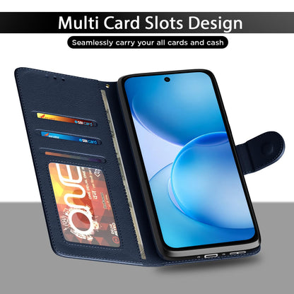 Oppo Reno 16c 5G Wallet flip case in blue by Pikkme – photo 5